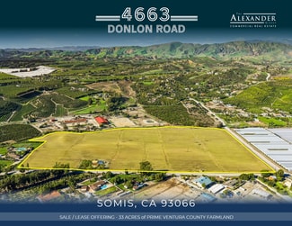 Somis, CA Commercial Land - 4663 Donlon Rd