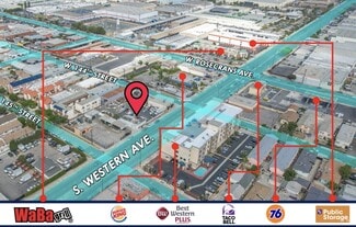 Gardena, CA Storefront Retail/Residential - 14415 S Western Ave