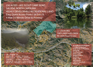 Saluda, NC Commercial - 805 Scout Camp Rd