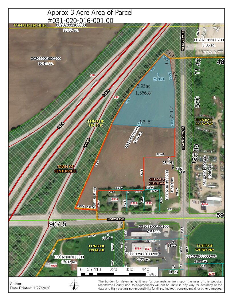 1510 North Ave, Cleveland, WI for Sale