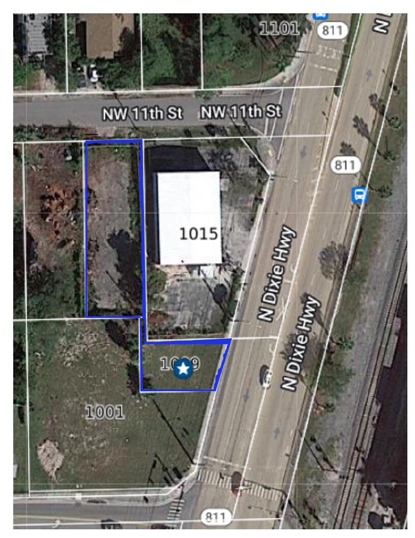 1009 N Dixie Pompano Beach, FL 33060 Land Property for Sale on