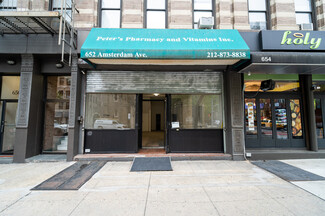 New York, NY Retail - 652 Amsterdam Ave
