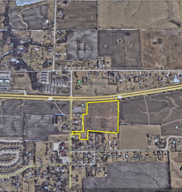 Highway 163 land, Pleasant Hill, IA for Sale