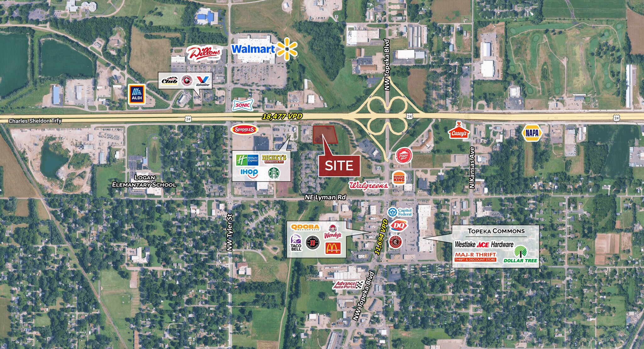 547 NW Hwy 24 hwy, Topeka, KS for Rent