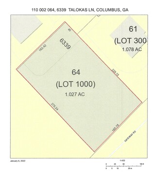 Columbus, GA Commercial Land - 6339 Talokas