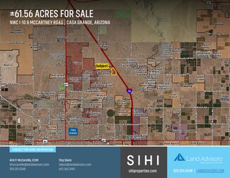 Casa Grande, AZ Commercial - NWC I-10 & McCartney Rd