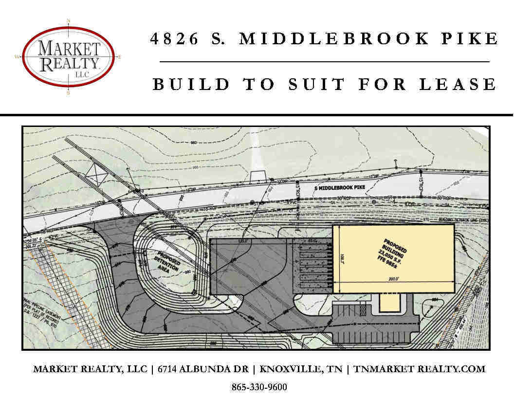 4826 S. Middlebrook Pike, Knoxville, TN for Rent