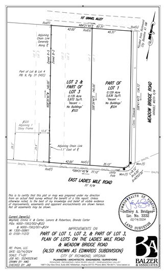 Richmond, VA Residential Land - 524 E Ladies Mile Rd Richmond, VA Residential Land - 524 E Ladies Mile Rd