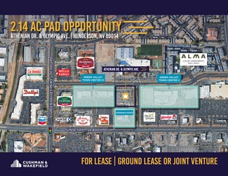 Henderson, NV Commercial Land - SWC Olympic Ave & Athenian Dr