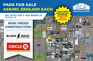 Tolleson, AZ Commercial Land - SEC 107th Ave & Van Buren St