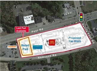 North Kingstown, RI Commercial Land - 6975 Post Rd