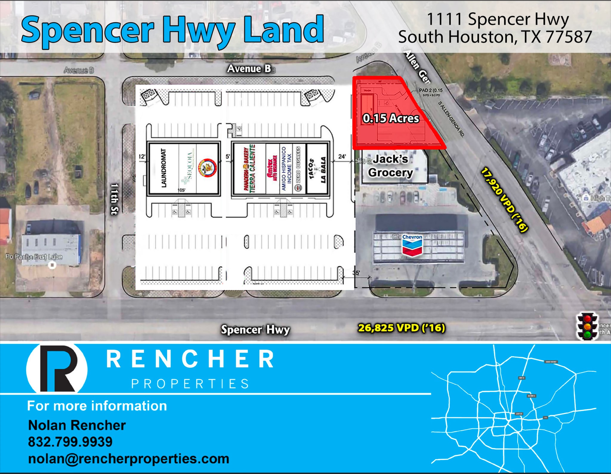 1111 Spencer Hwy, South Houston, TX for Sale