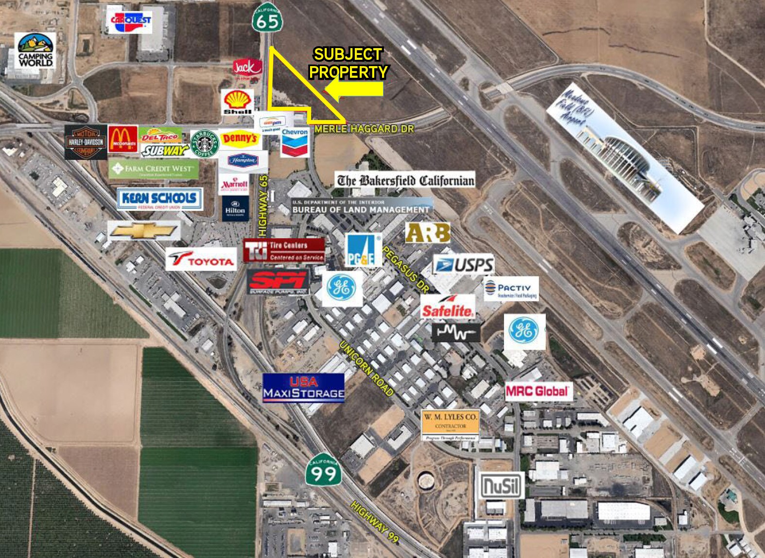 7th Standard Rd @ Hwy 65, Bakersfield, CA for Sale