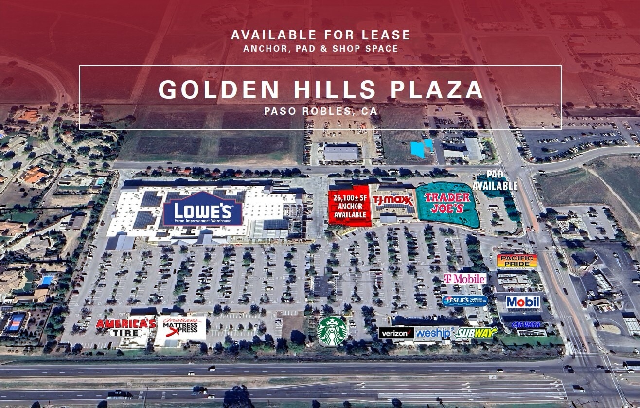 Hwy 46 & Golden Hill Rd @ Highway 46, Paso Robles, CA for Rent