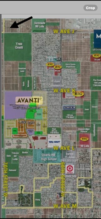 Lancaster, CA Residential Land - 68 and J St