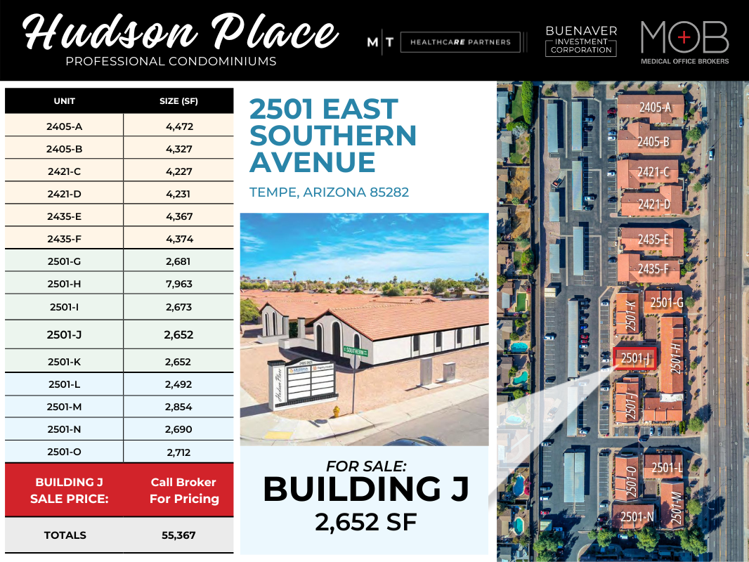 2501-J E Southern Ave, Tempe, AZ for Sale