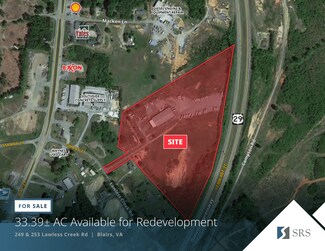 Blairs, VA Industrial Land - 249-253 Lawless Creek Rd