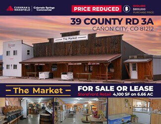 Canon City, CO Storefront - 39 County Road 3A