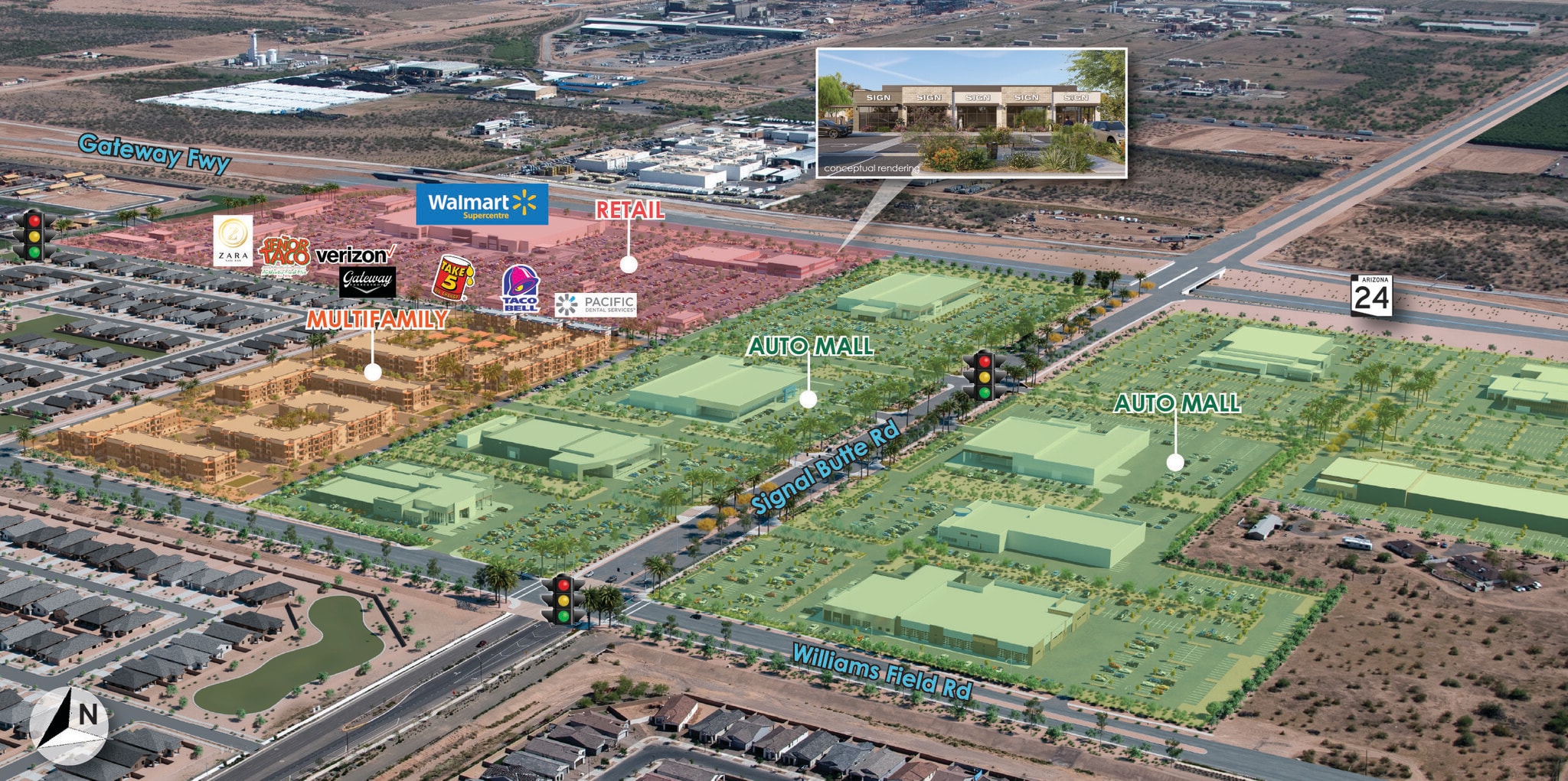 Signal Butte & Williams Field Rd, Mesa, AZ for Rent