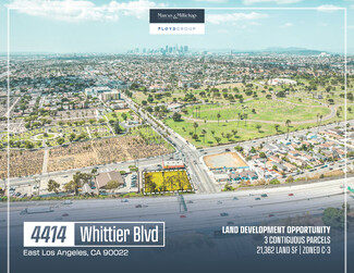 Los Angeles, CA Commercial Land - 4414 Whittier Blvd