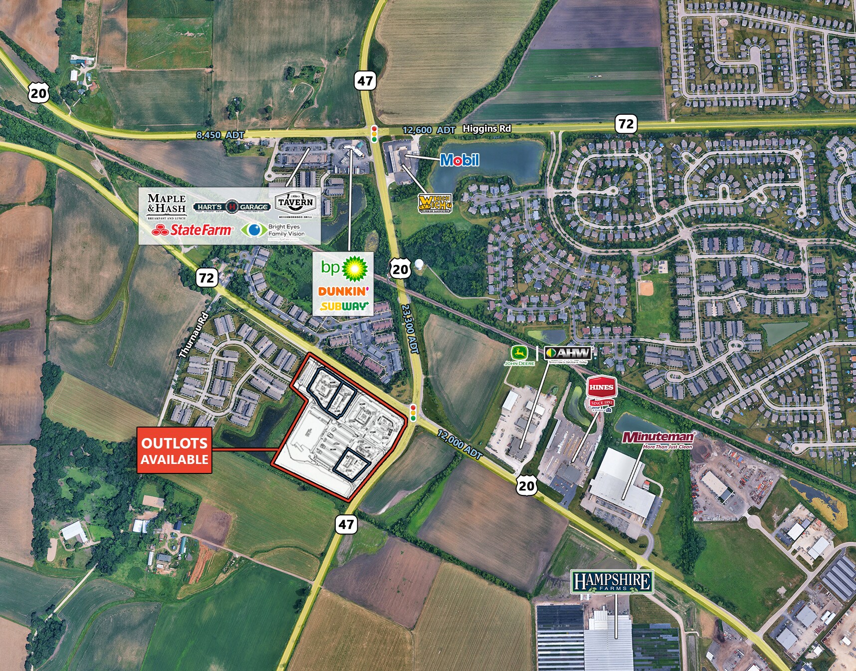 Route 42 Pingree Grove Outlot 6, Pingree Grove, IL for Rent