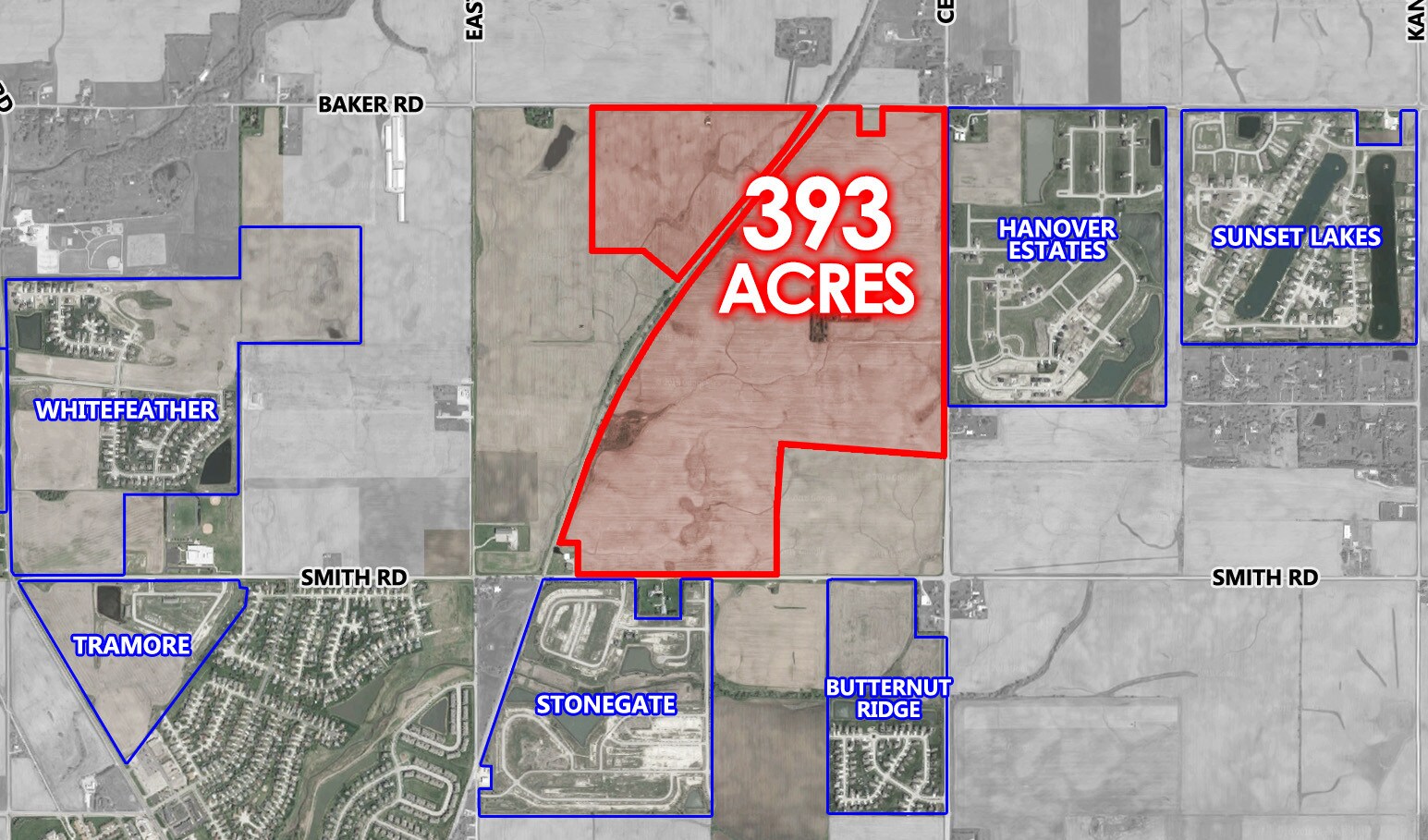 Cedar Rd @ Baker Rd, Manhattan, IL for Sale