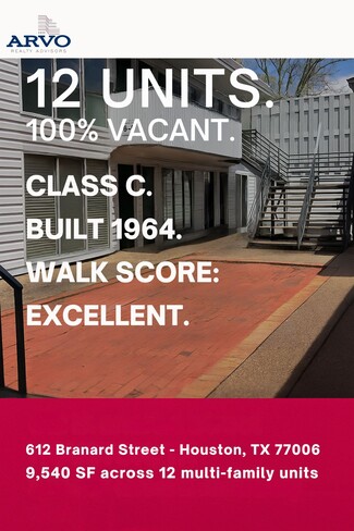 Houston, TX Apartments - 612-618 Branard St