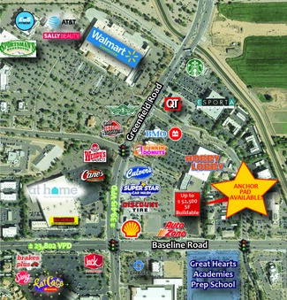 Mesa, AZ Commercial Land - 1847 Greenfield Rd