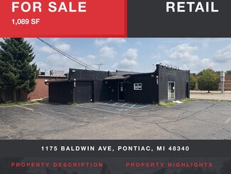 Pontiac, MI Retail - 1175 Baldwin Ave Pontiac, MI Retail - 1175 Baldwin Ave