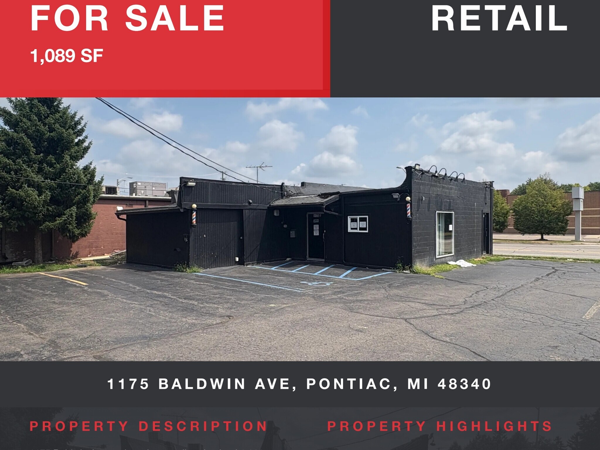 1175 Baldwin Ave, Pontiac, MI for Sale