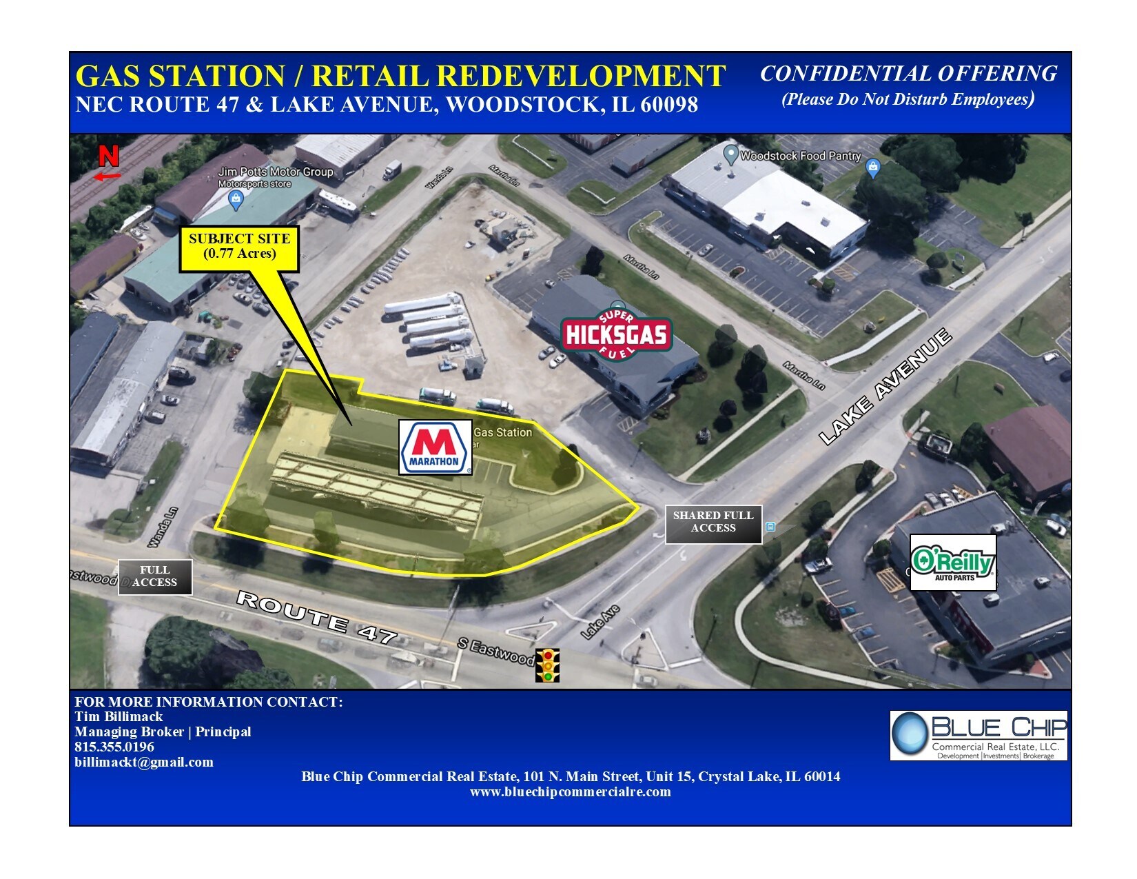 1199 S Eastwood Dr Woodstock, IL 60098 Retail Property for Sale on