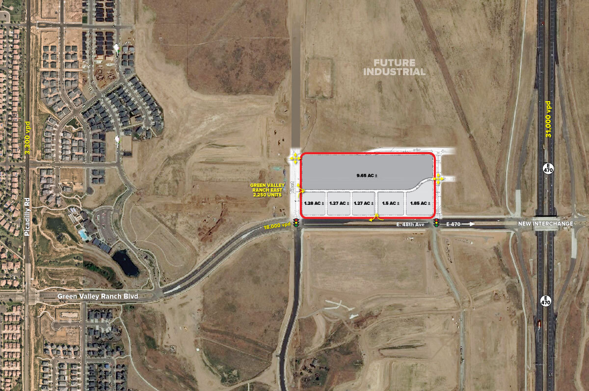 East 48th Avenue @ E-470, Aurora, CO for Sale