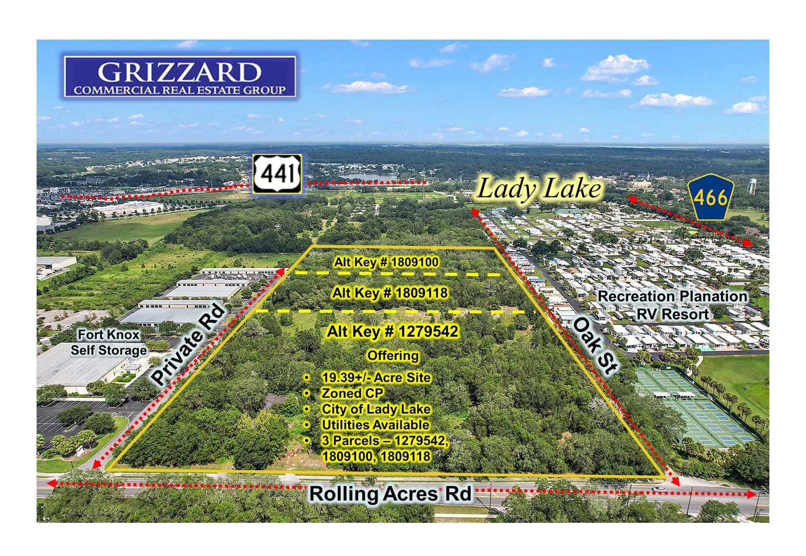 451 Rolling Acres Rd, Lady Lake, FL for Sale