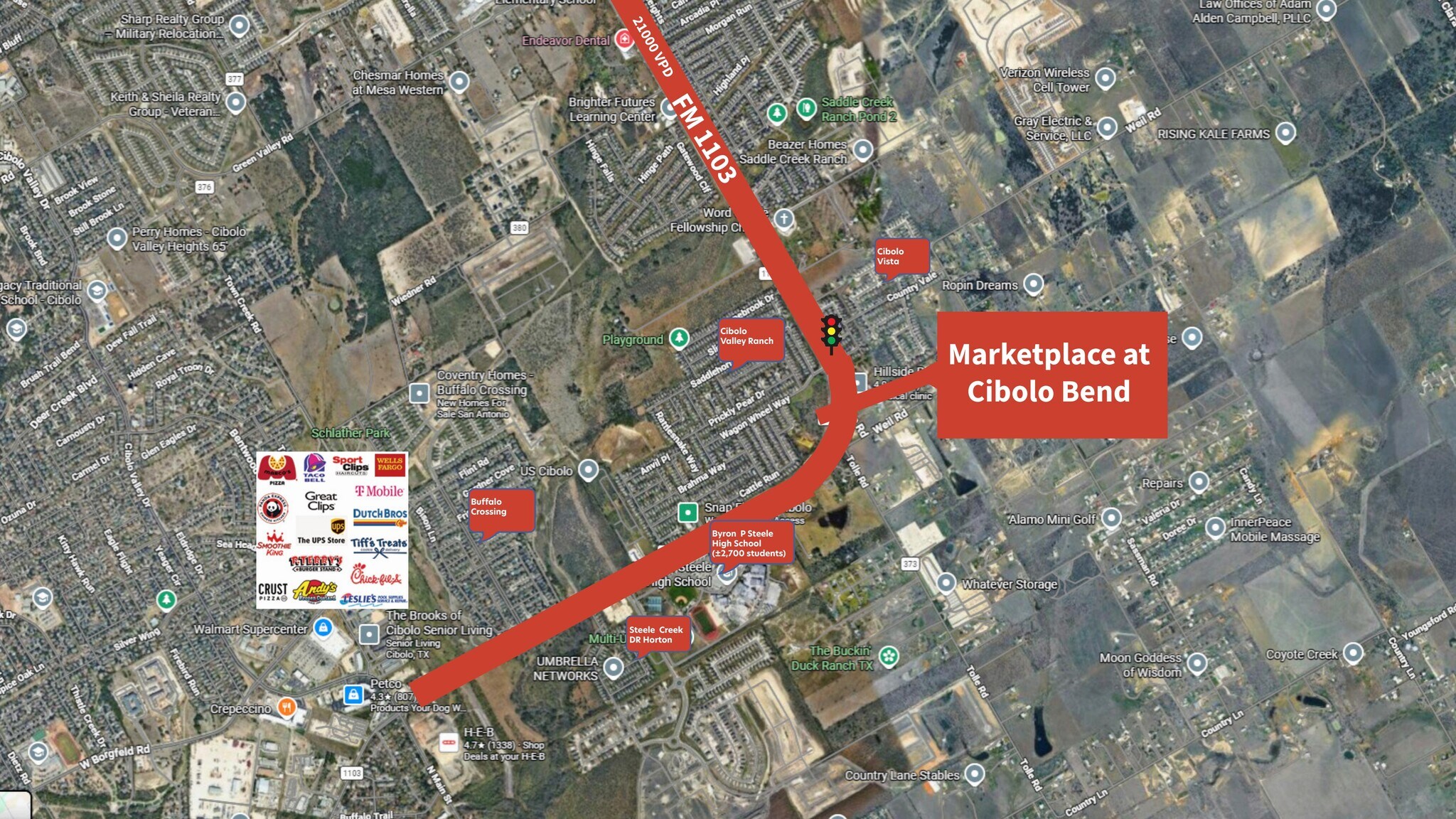 Wagonwheel & FM 1103, Cibolo, TX for Sale