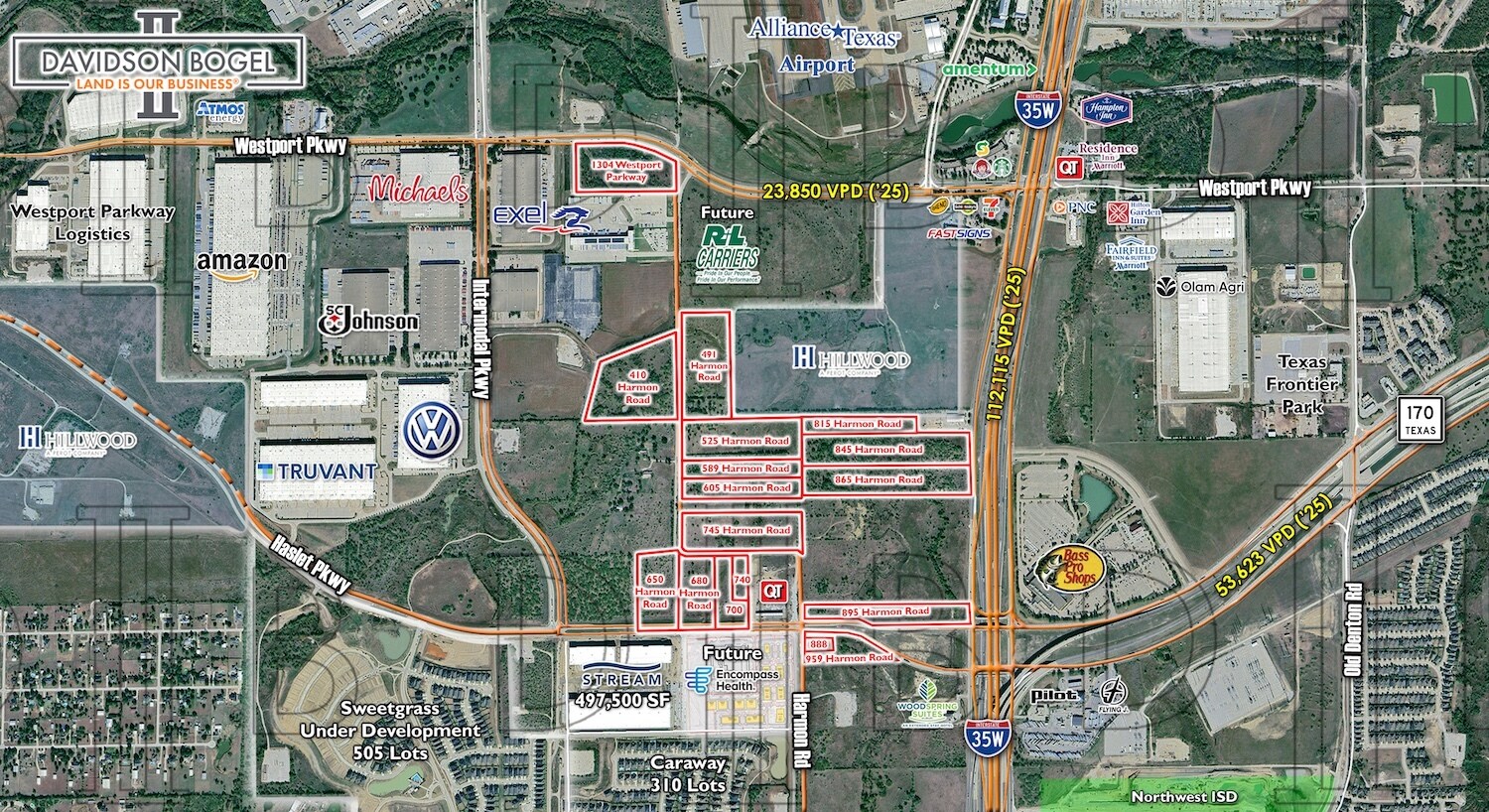 Alliance Airport: Noise Mitigation Land, Fort Worth, TX for Sale