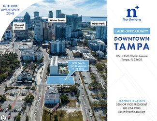 Tampa, FL Commercial Land - 1221 N Florida Ave
