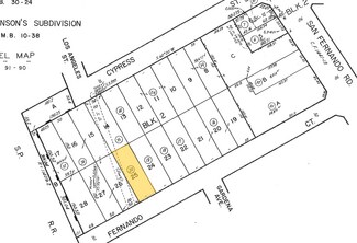 Glendale, CA Commercial Land - 447 Fernando Ct