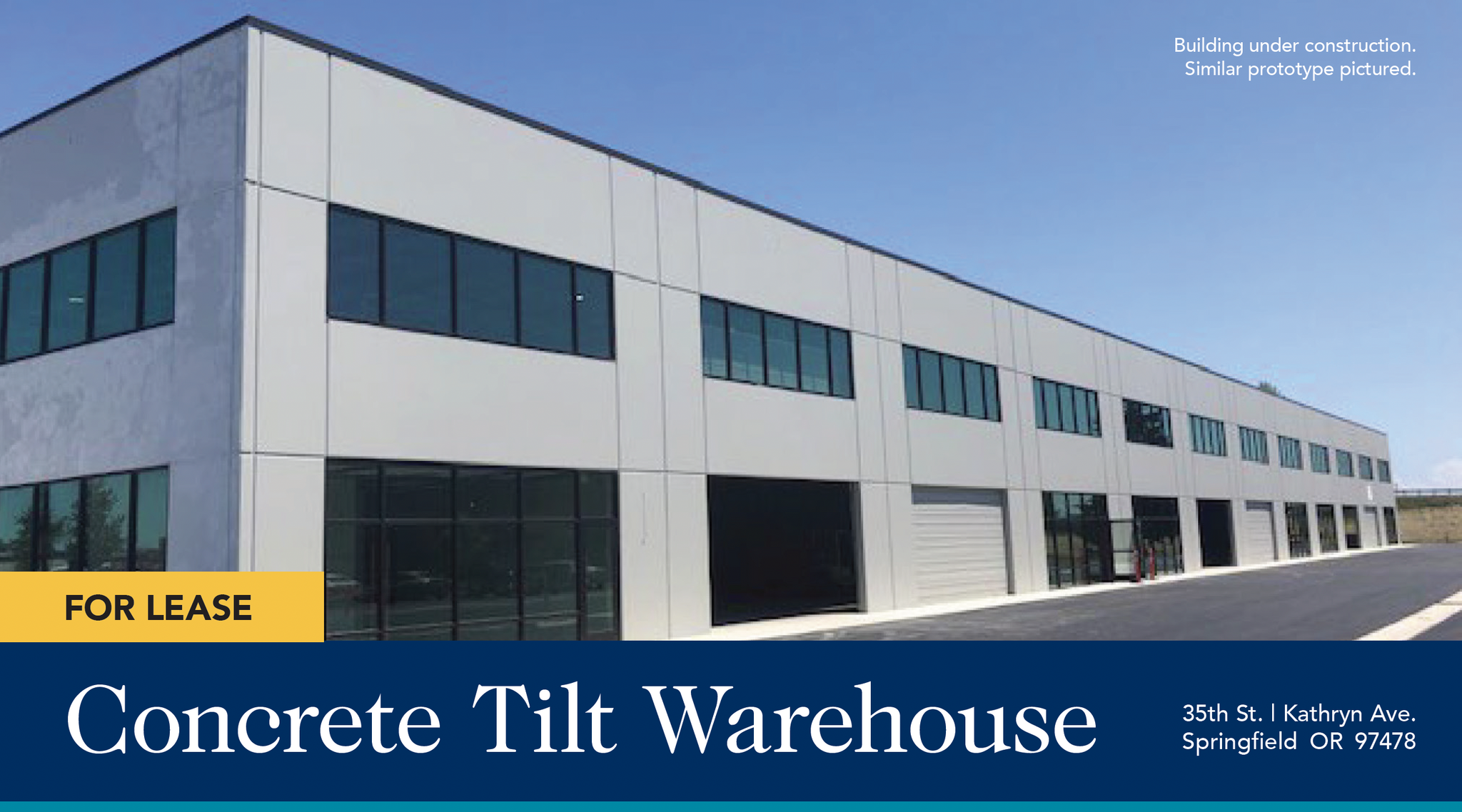 35th & Kathryn | New Warehouse, Springfield, OR for Rent