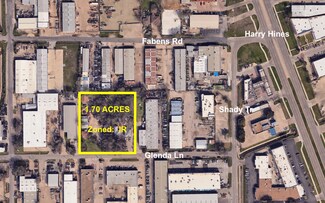 Dallas, TX Commercial Land - 2549 Glenda Ln
