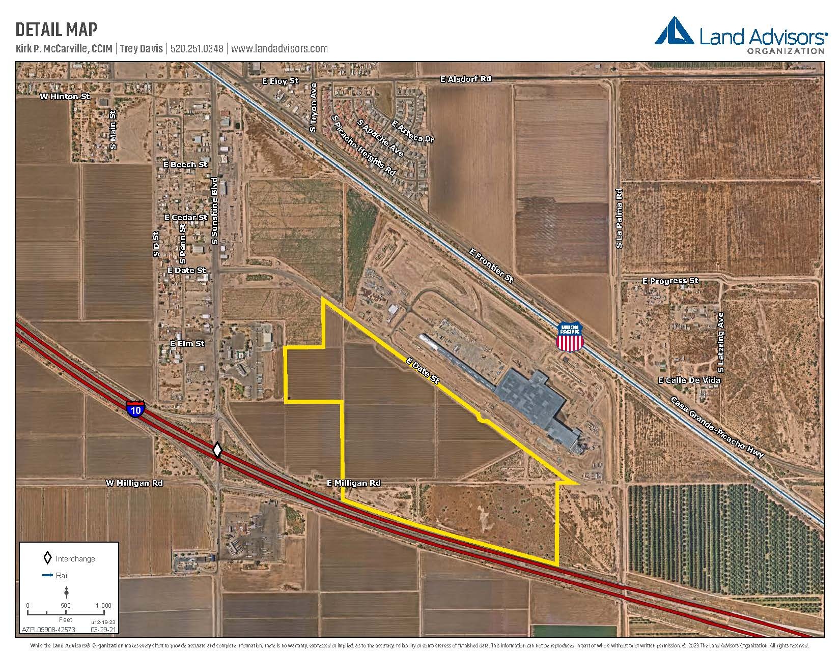 NEC I-10 & Sunshine Blvd, Eloy, AZ for Sale