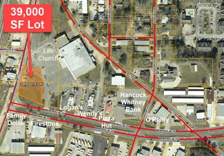 Picayune, MS Commercial Land - 198 Memorial blvd