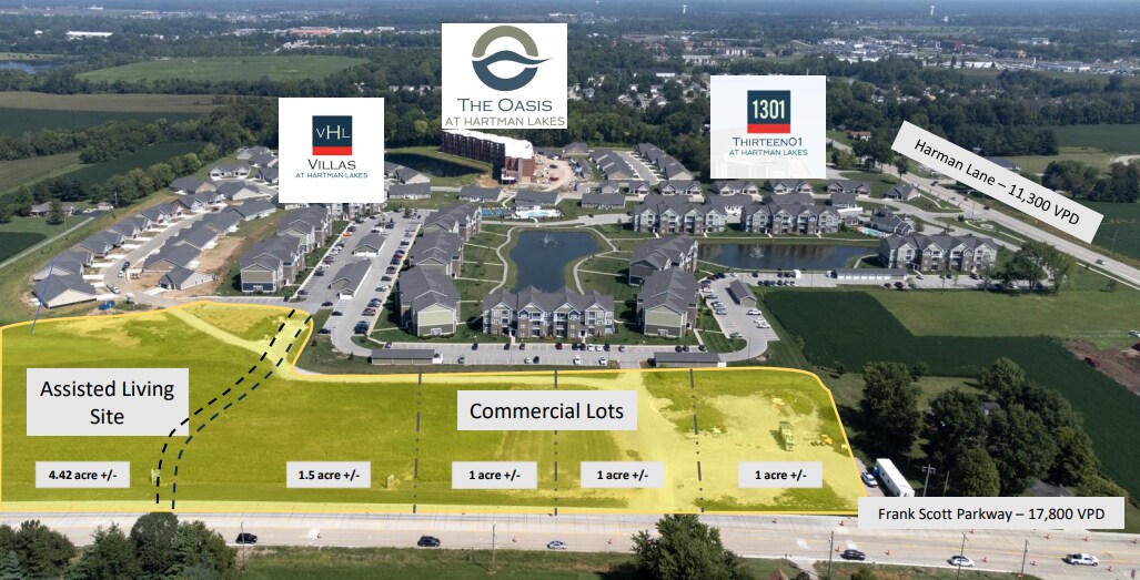 Hartman Lakes, Shiloh, IL for Sale