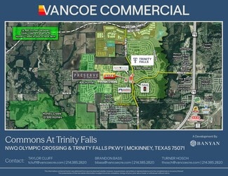 McKinney, TX Retail - Commons At Trinity Falls