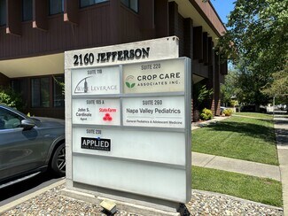 Napa, CA Office - 2160 Jefferson St Napa, CA Office - 2160 Jefferson St