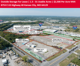 Kansas City, MO Industrial Land - 8753 E US 40 Hwy