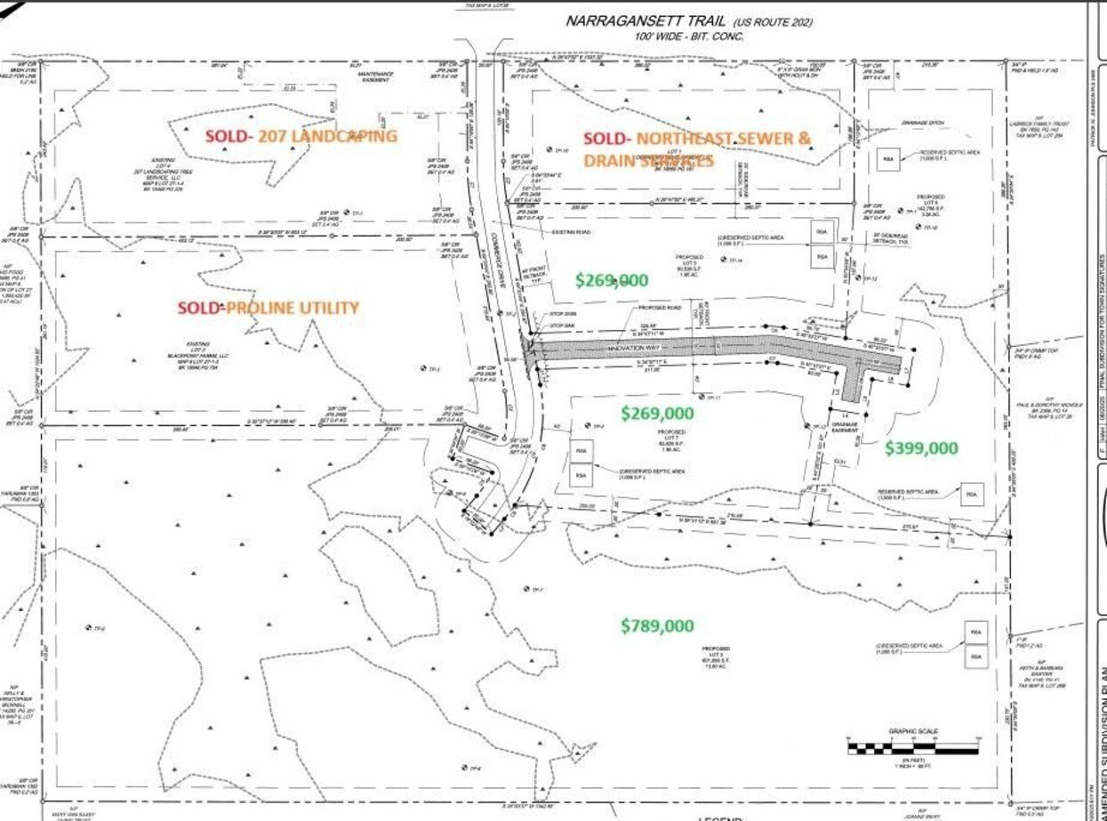 Lot 7 Innovation way, Buxton, ME for Sale