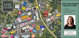 Paducah, KY Commercial Land - 3555 James Sanders Blvd