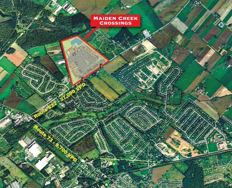 Route 222 Schaeffer Blandon, PA 19510 Retail Property for Lease on