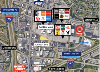 Dayton, OH Commercial Land - 8950 Mall Ring Rd