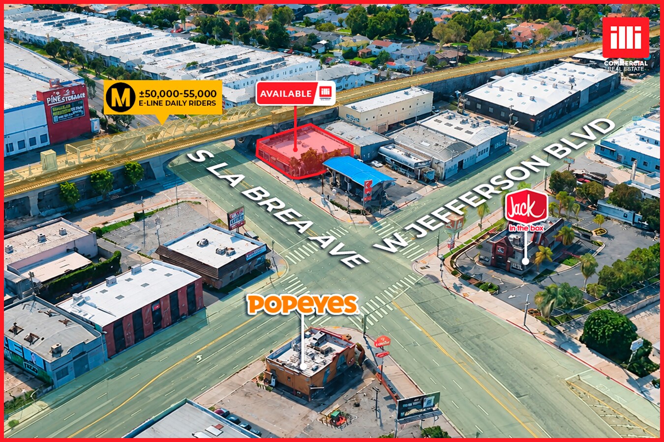 3409-3421 S La Brea Ave, Los Angeles, CA for Rent